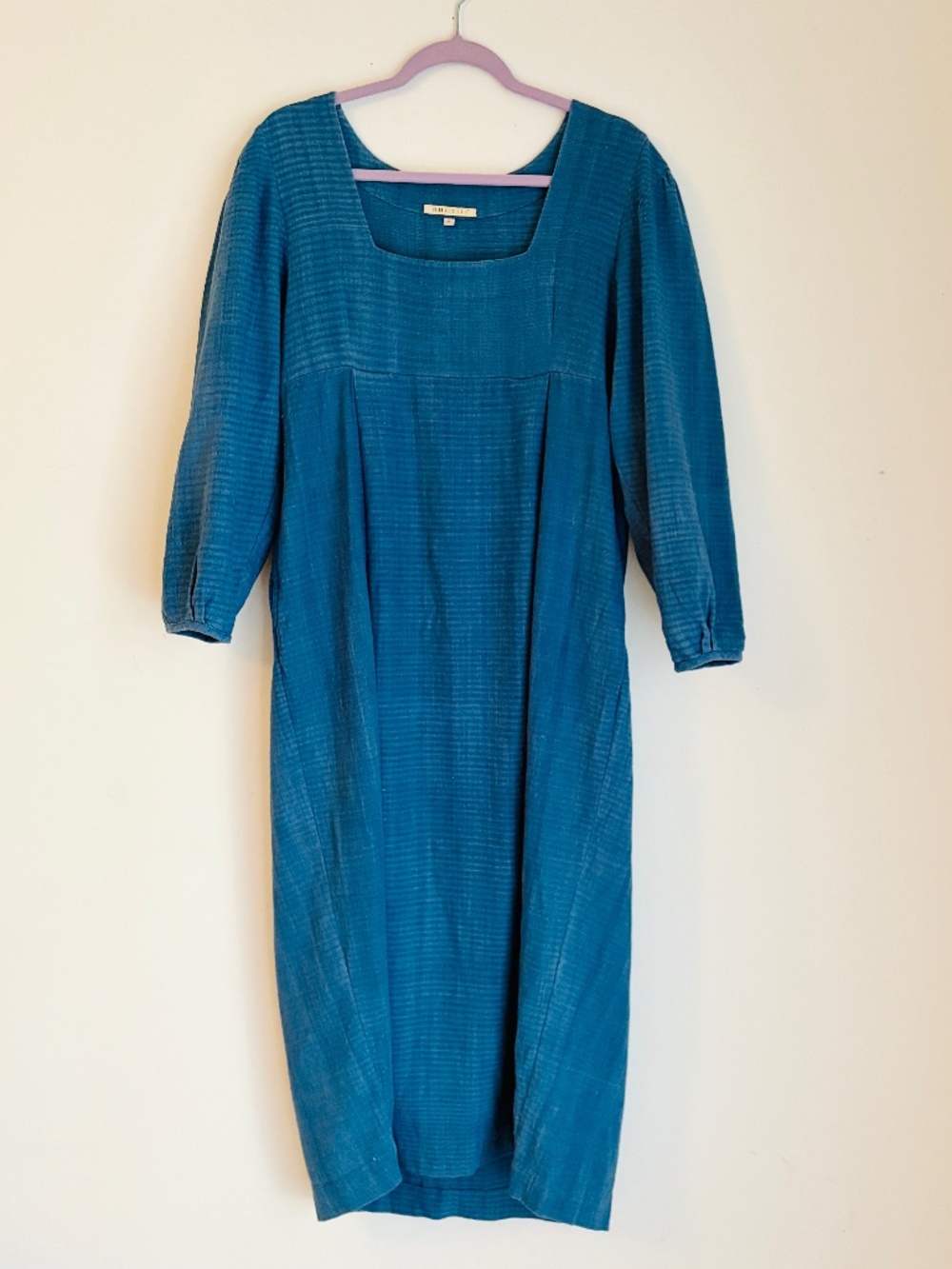 11.11. eleven eleven Organic Cotton Indigo Midi / Maxi dress Indie Designer